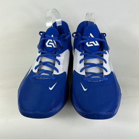 Nike zoom freak 4 tb men’s 10.5 game royal blue white athletic sneakers NEW - Picture 4 of 9